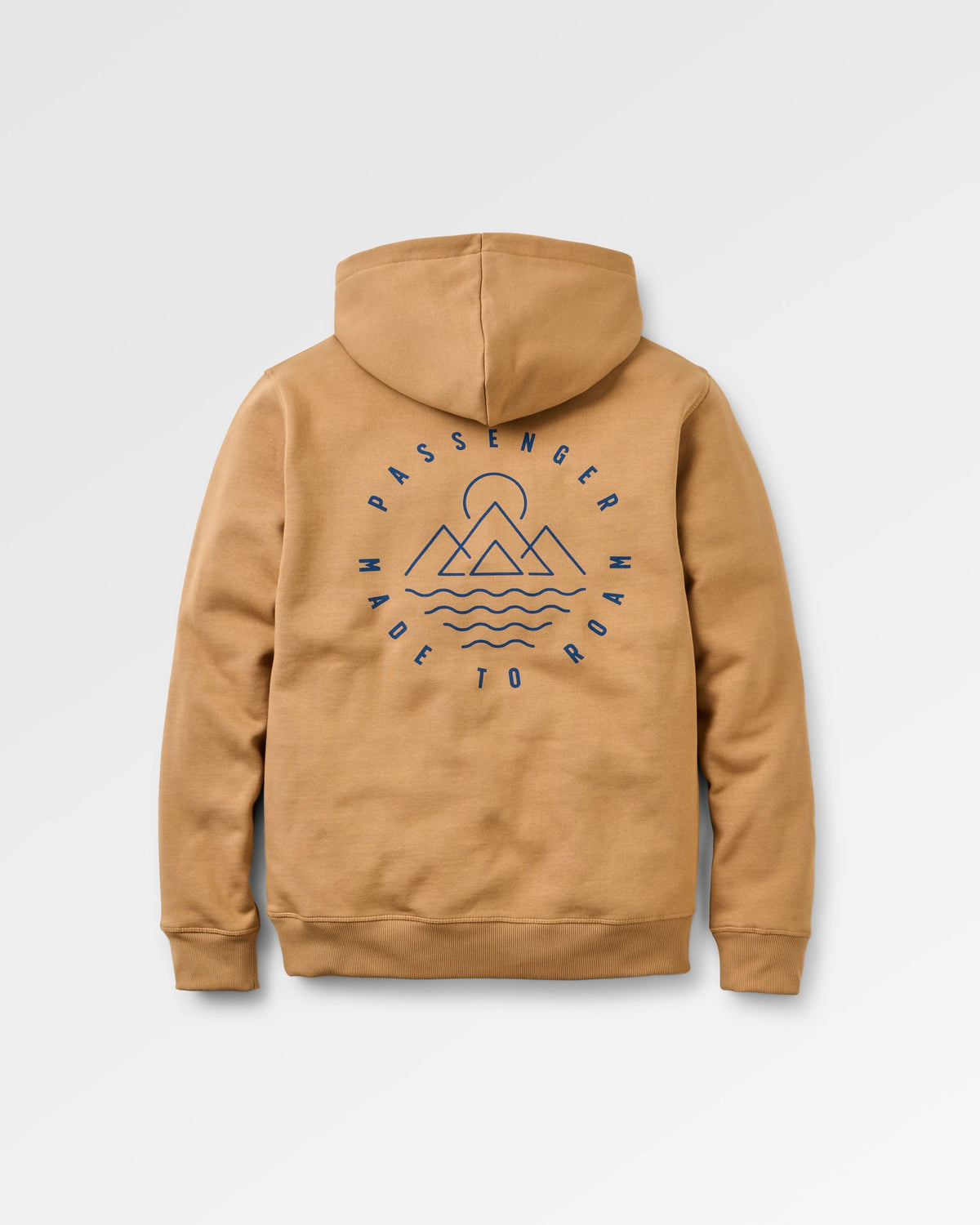 Escapism Regular Fit Hoodie - Toffee - Flatlay