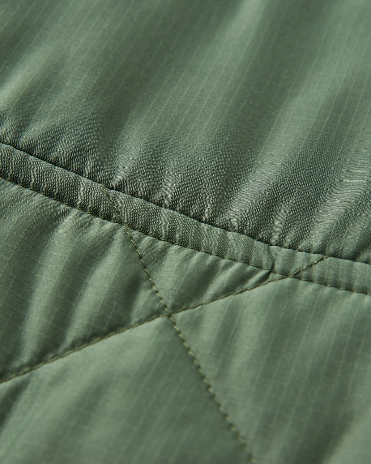 Dylan Insulated Full Zip Jacket - Wild Green - Flatlay