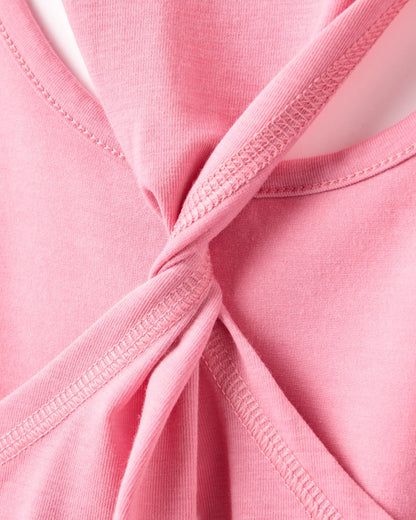 Zenith Drirelease® Active Vest - Pink Rose - Flatlay