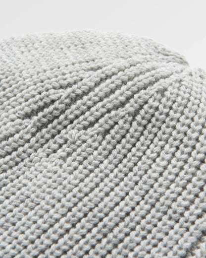Compass Beanie - Light Grey Marl - Flatlay
