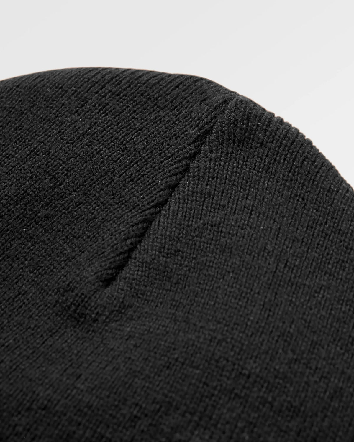 Core High-Top Beanie - Black - Flatlay