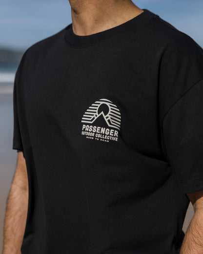 Elbio Relaxed Fit T-Shirt - Black - Lifestyle