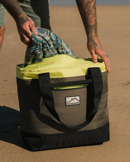 Tote Cooler Bag - Khaki Multi - Lifestyle - Male