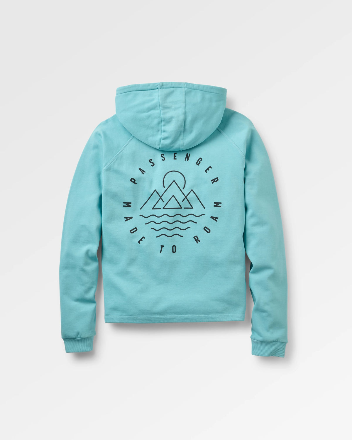Remote Hoodie - Retro Blue  - Flatlay