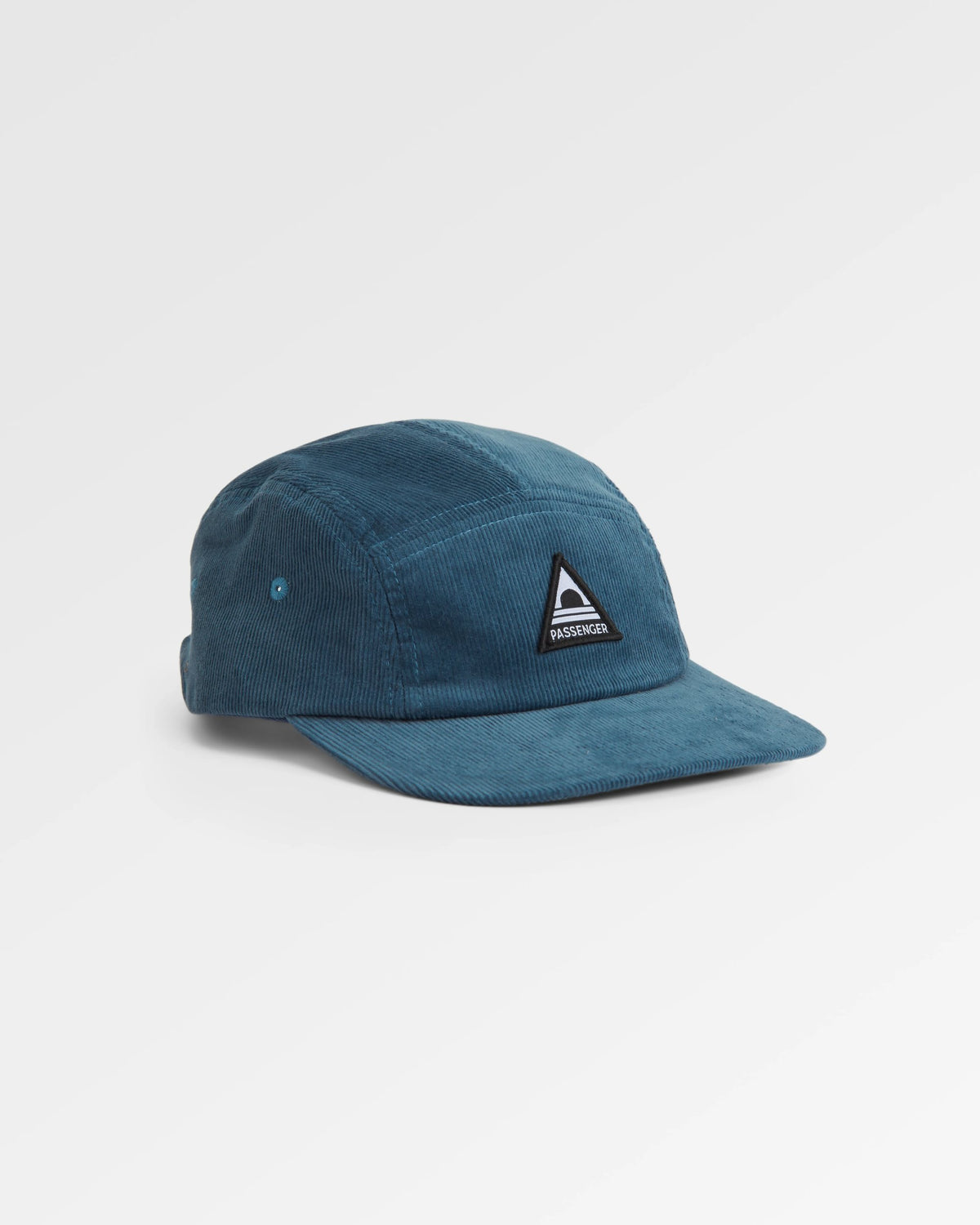 Fixie Cord 5 Panel Cap - Storm Grey - Flatlay
