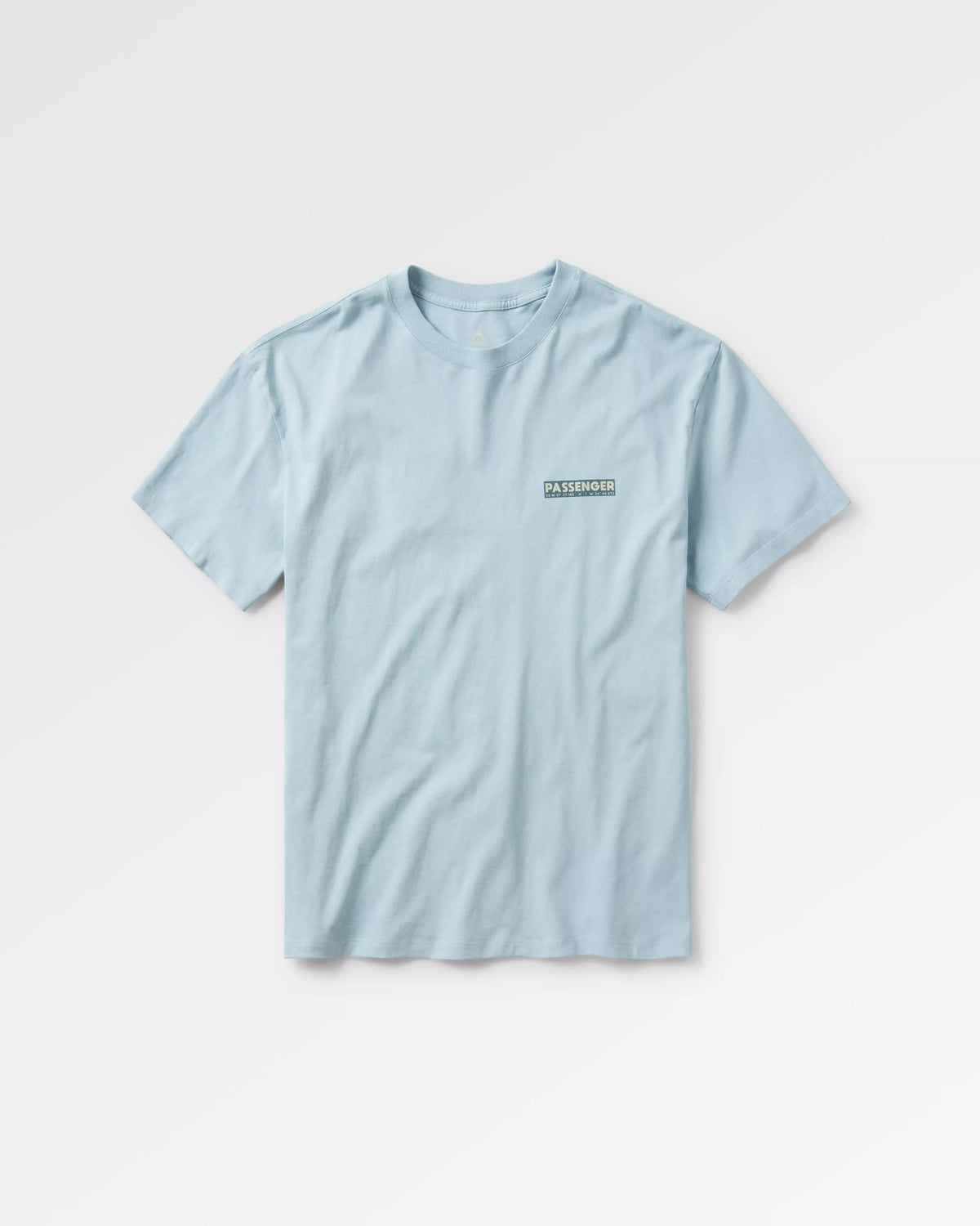 Distance Relaxed Fit T-Shirt - Blue Fog - Flatlay