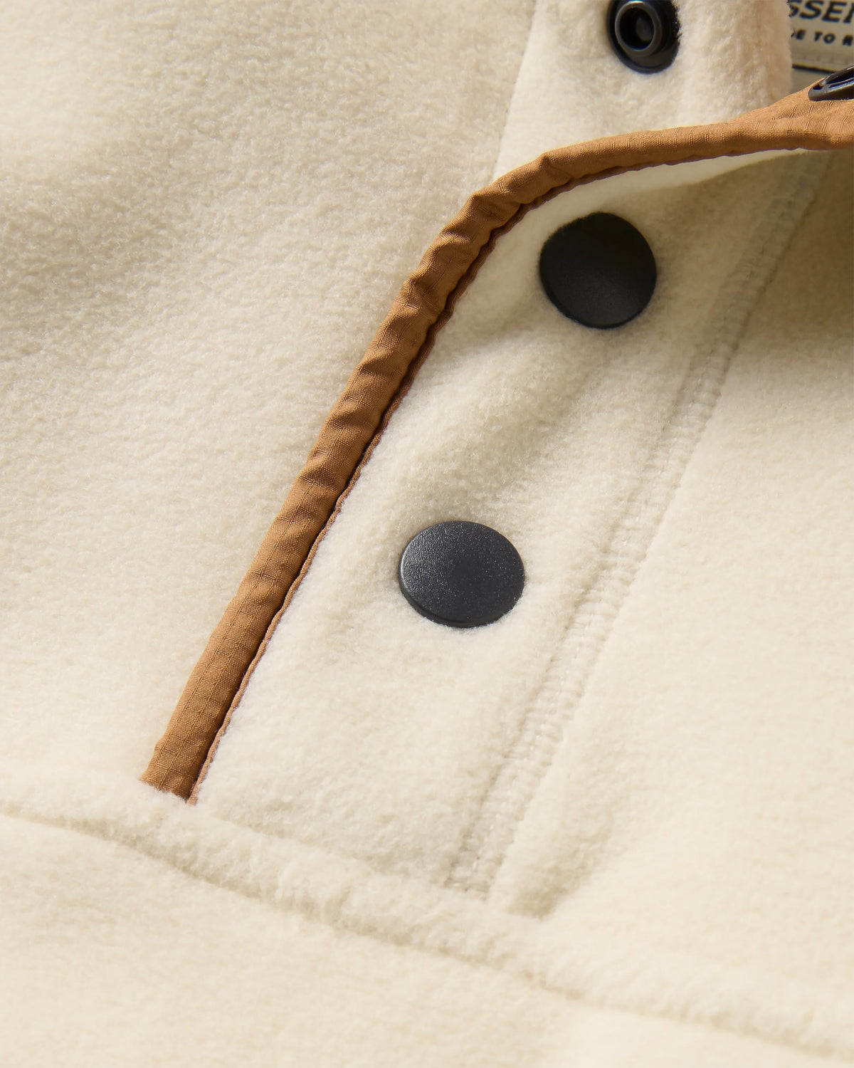 Dusk Polartec® Fleece - Oatmeal - Flatlay