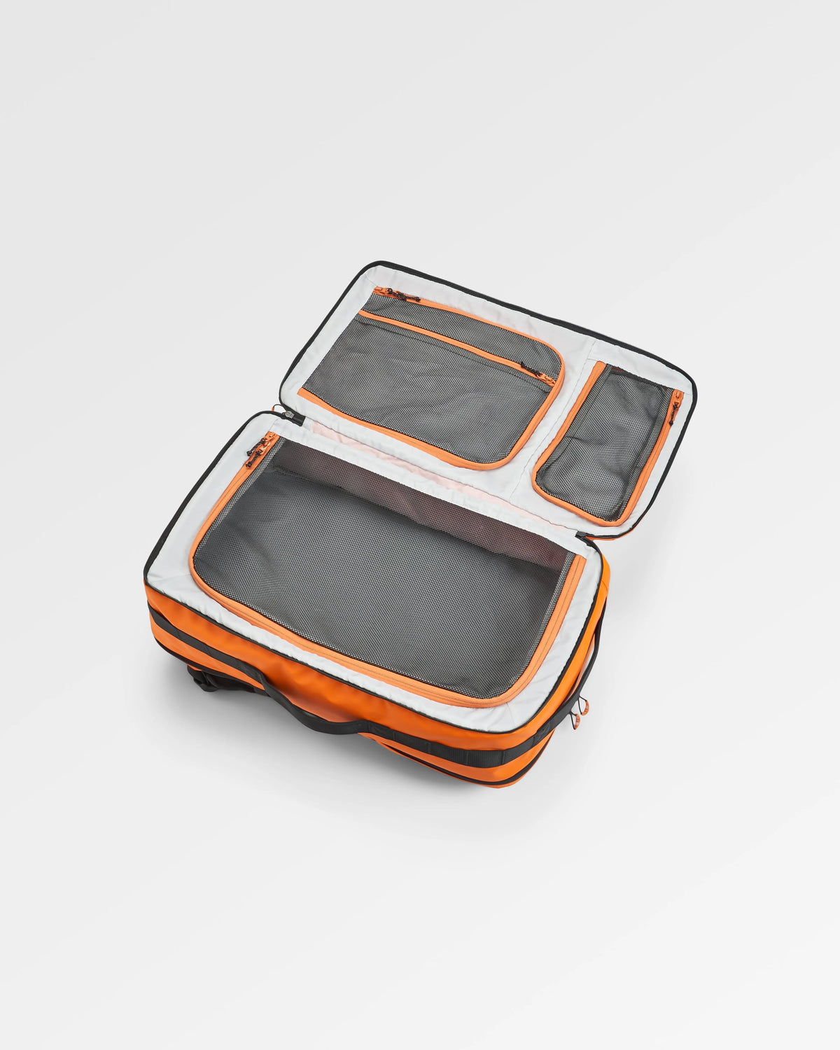 Odyssey Backpack Duffel - Sunrise Orange - Flatlay