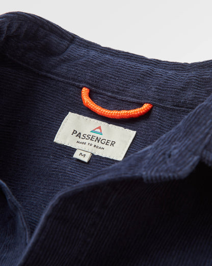 Backcountry Cord Shirt - Deep Navy - Flatlay