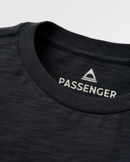 Laidback T-Shirt - Black - Flatlay