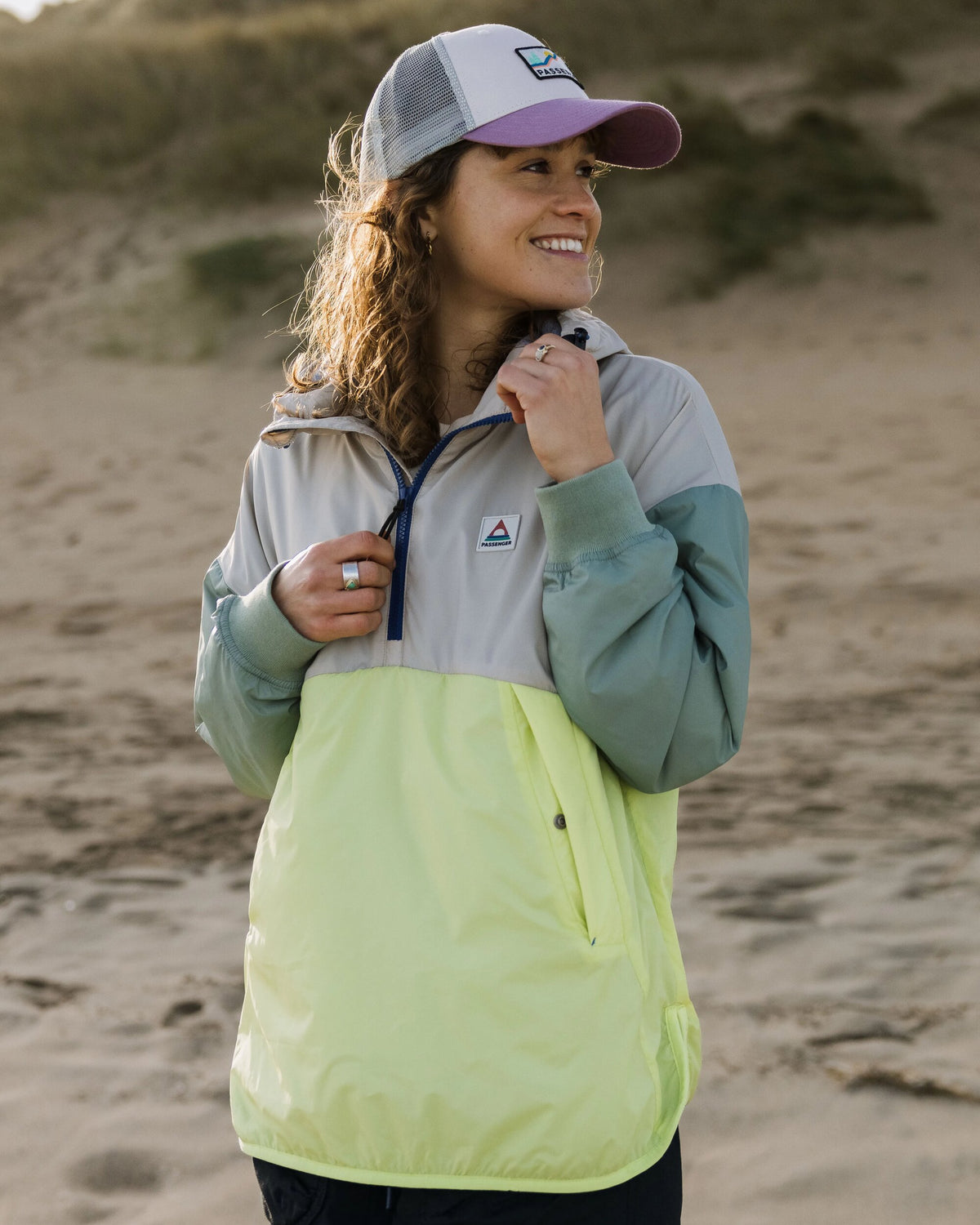Moonlight Insulated Anorak - Lime Juice - Lifestyle