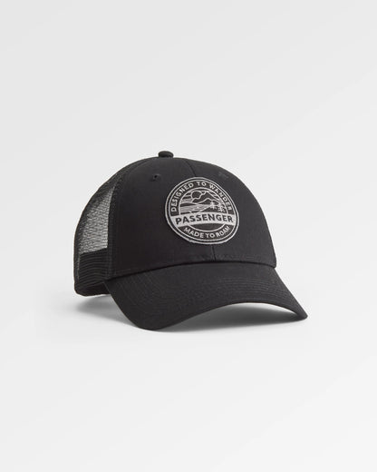 Odyssey Mesh Cap - Black - Flatlay