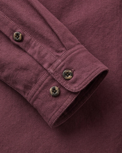 Backcountry Flannel Shirt - Brambleberry - Flatlay