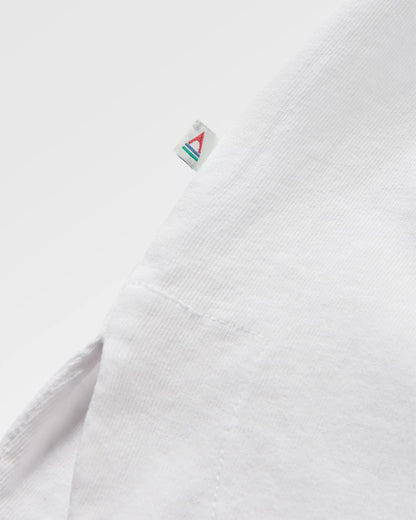 Live Wild LS T-Shirt - White - Flatlay