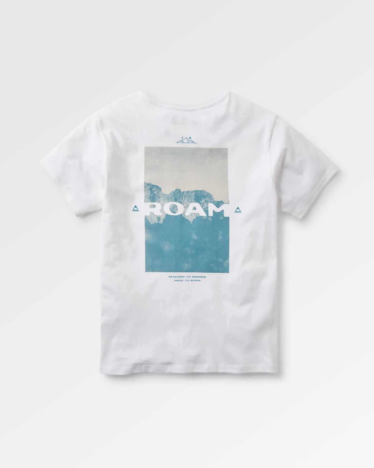 Roam T-Shirt - White - Flatlay