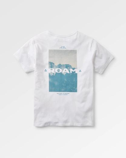 Roam T-Shirt - White - Flatlay
