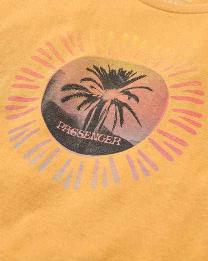 Shutter T-Shirt - Spruce Yellow - Flatlay