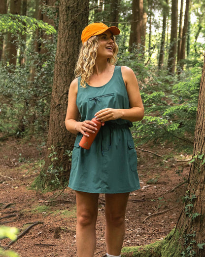 Trail Cargo Dress - Deep Ocean - Lifestyle