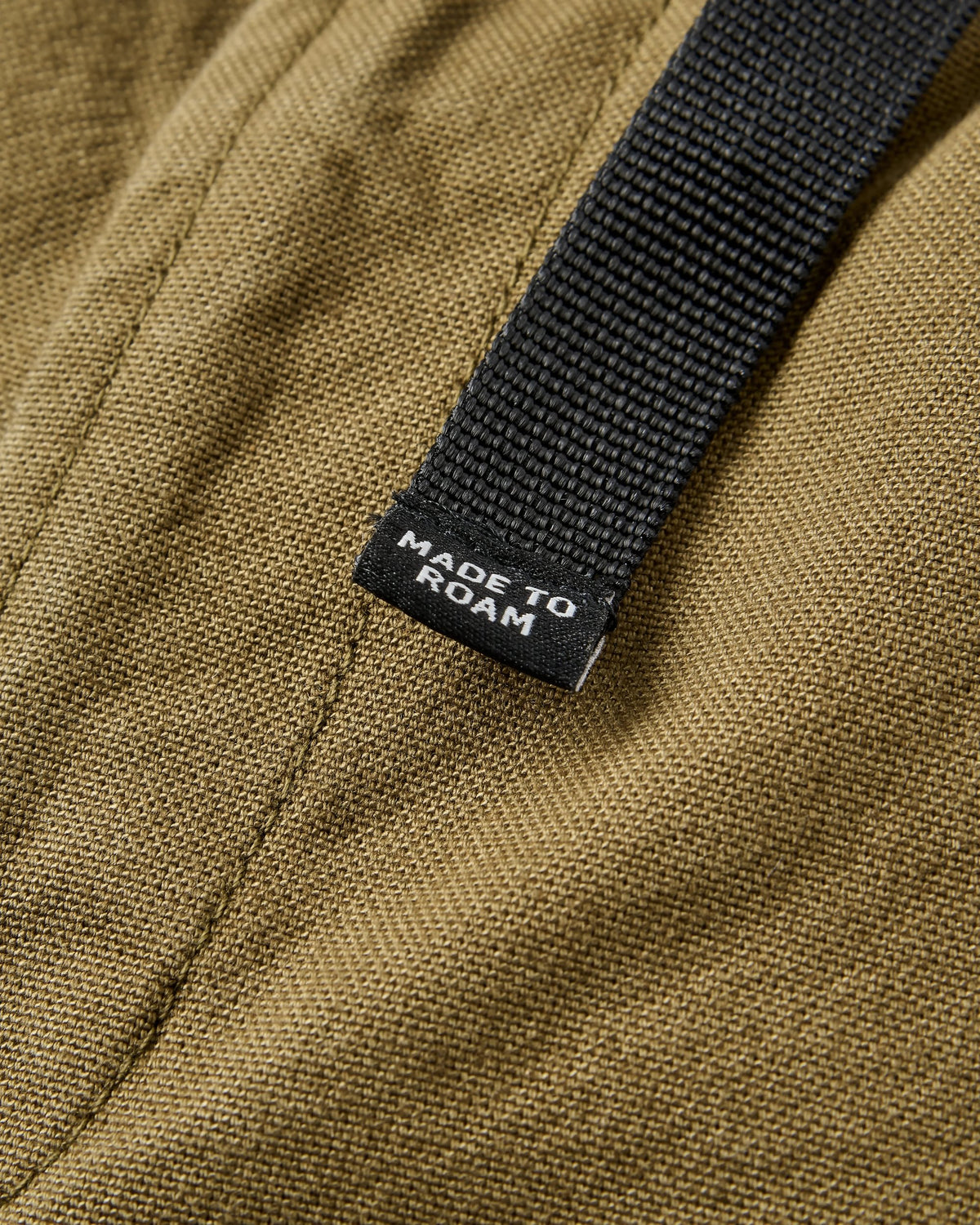 Adventurer Canvas Trouser - Dark Olive - Flatlay