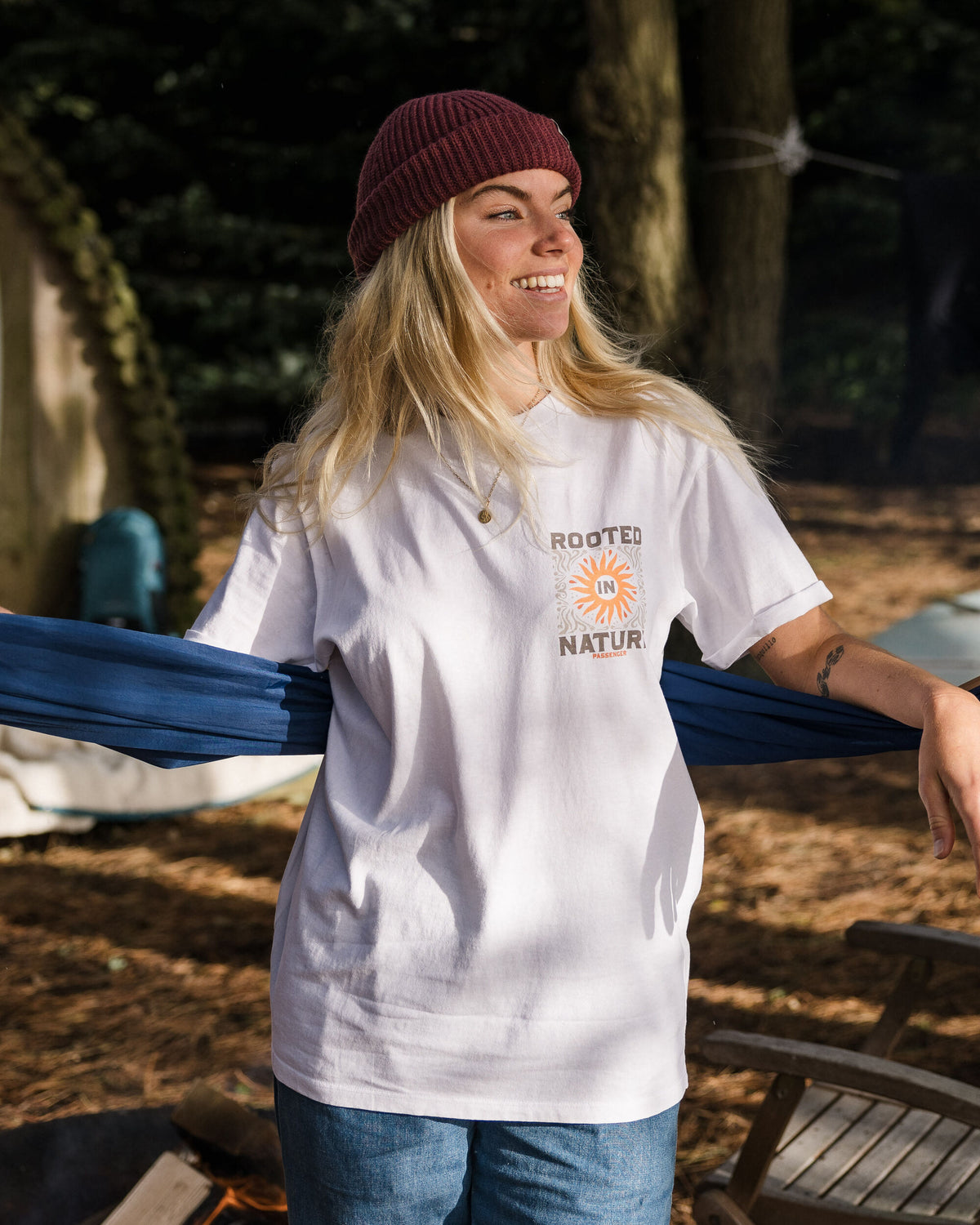 Rooted In Nature T-Shirt - White - Lifestyle - Female