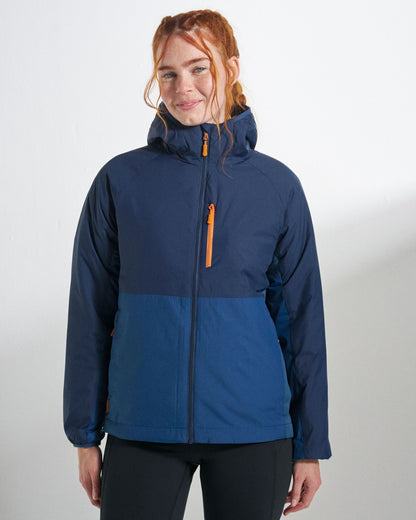 Shasta Lightweight Thermore® Insulated Jacket - Rich Navy/Dark Denim - Studio Model