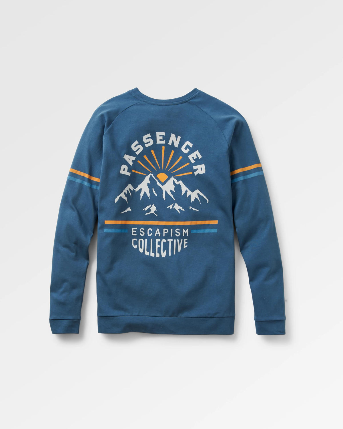 Wander LS T-Shirt - Dark Denim - Flatlay