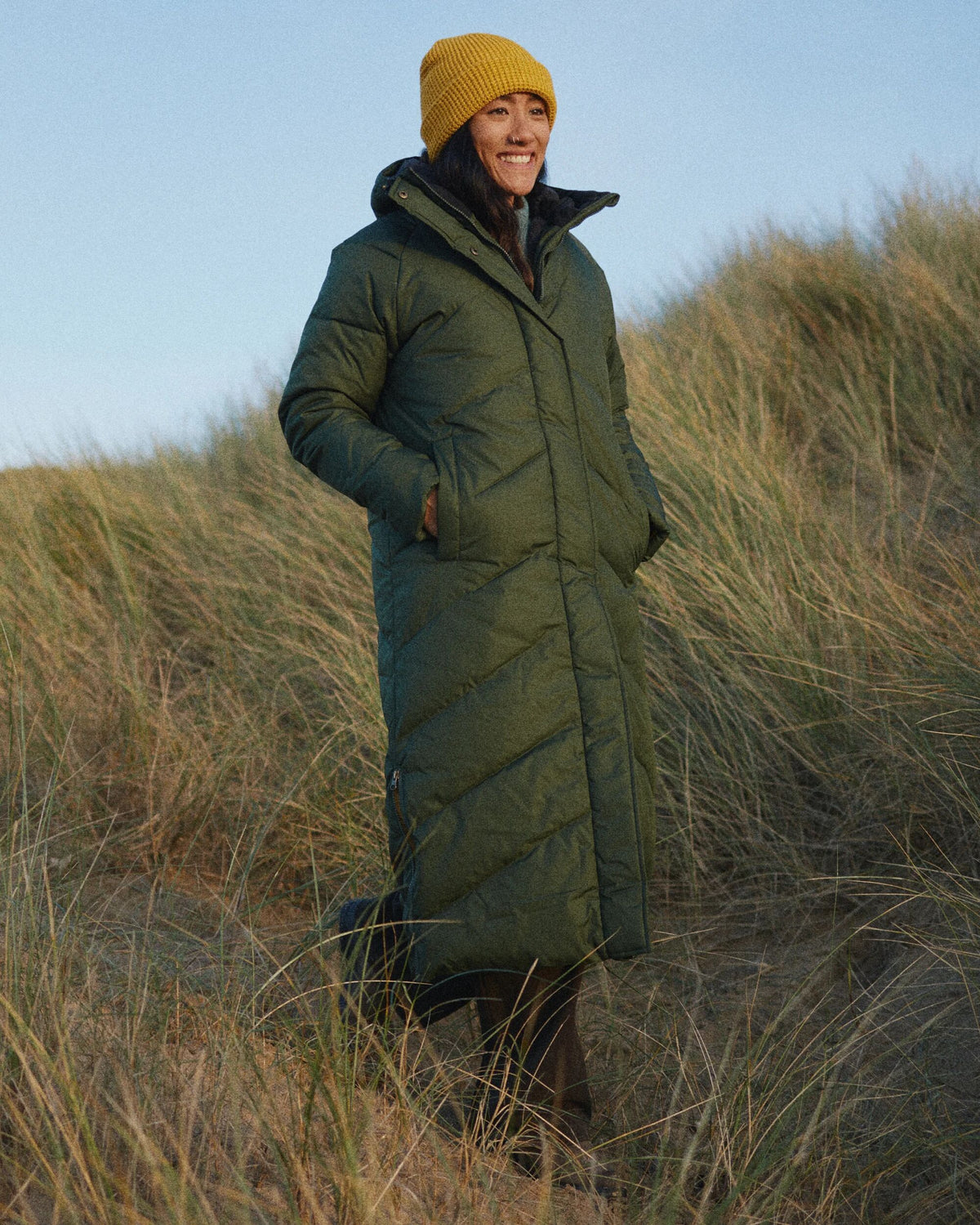Tasman Long Insulated Jacket - Fir Tree - Lifestyle