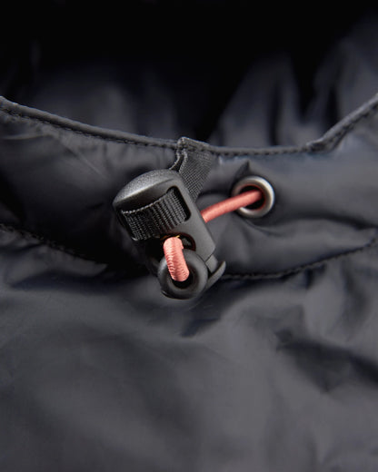 Flynn Insulated Jacket - Black - Flatlay