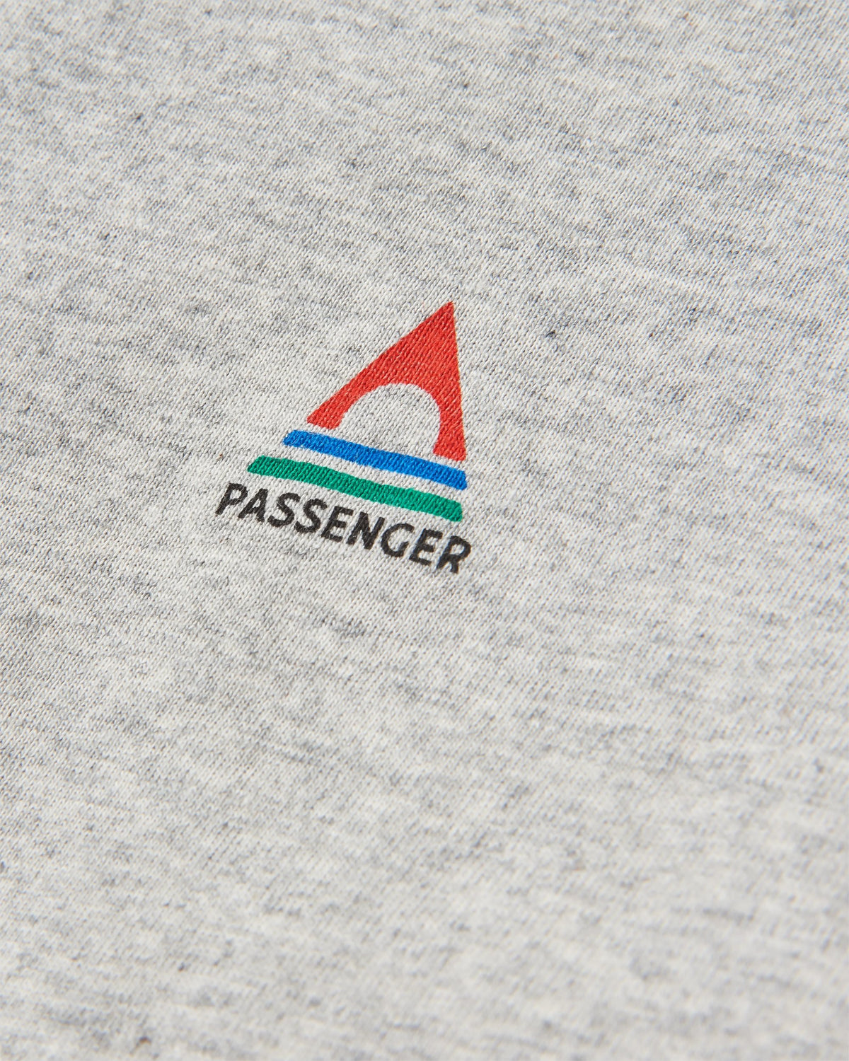 Classic LS T-Shirt - Mid Grey Marl - Flatlay