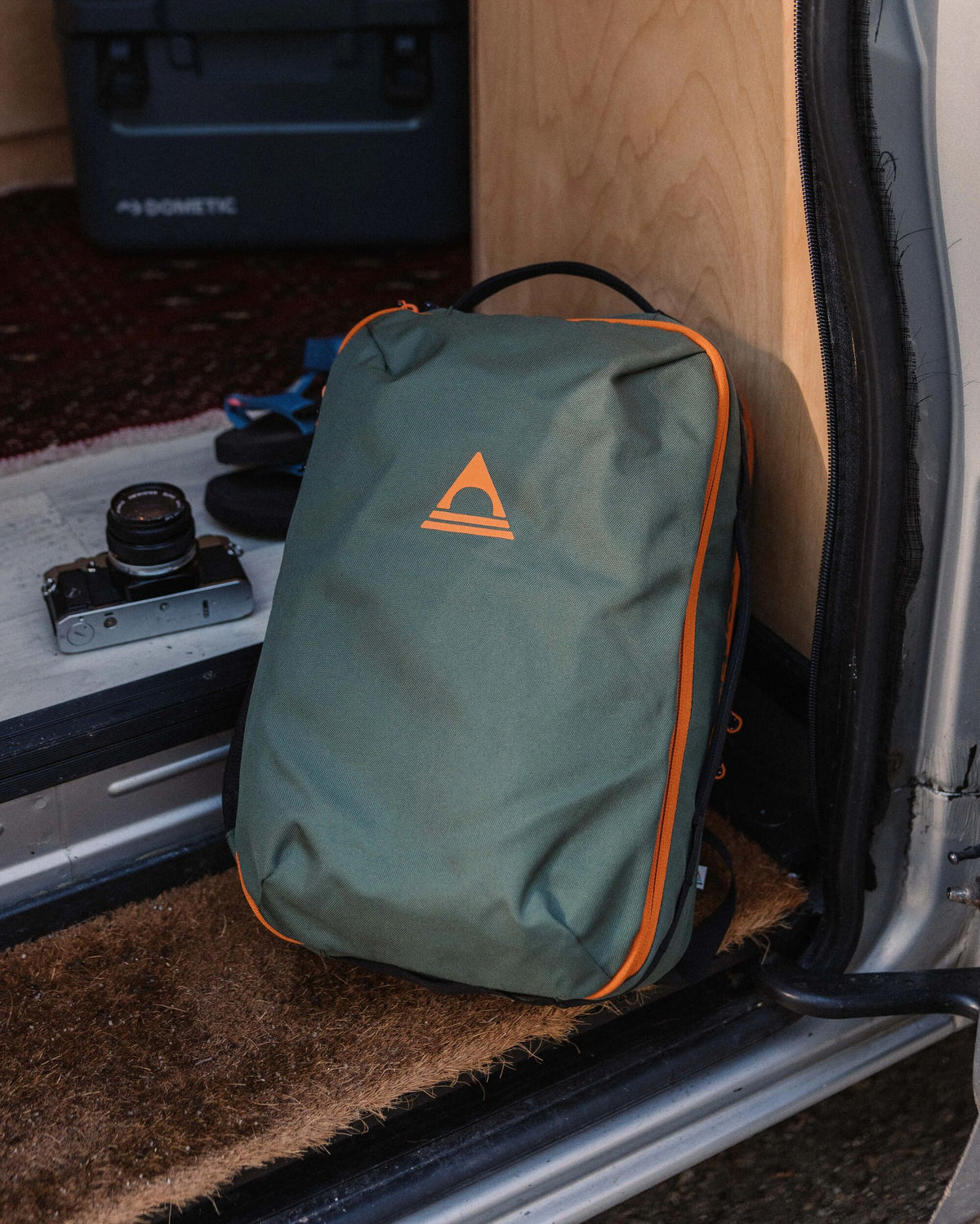 Stratos Duffel Backpack - Khaki - Lifestyle