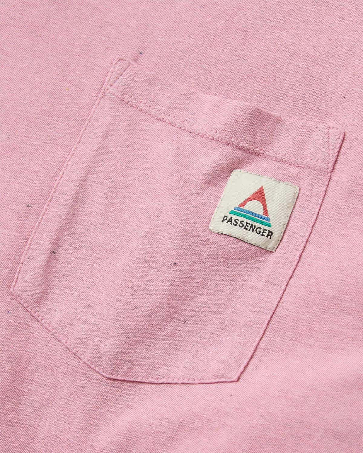 Heritage Relaxed Fit LS T-Shirt - Pink Haze - Flatlay