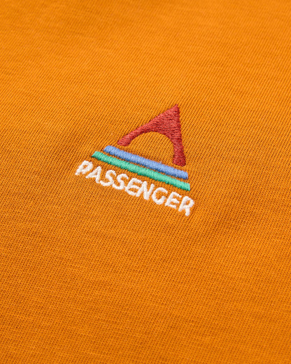 Vita Relaxed Fit T-Shirt - Retro Orange - Flatlay