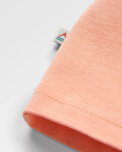 Dumont Relaxed Fit T-Shirt - Tawny Peach - Flatlay