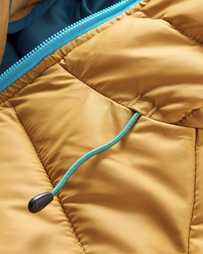 Pow Insulated Jacket - Mustard Gold - Flatlay