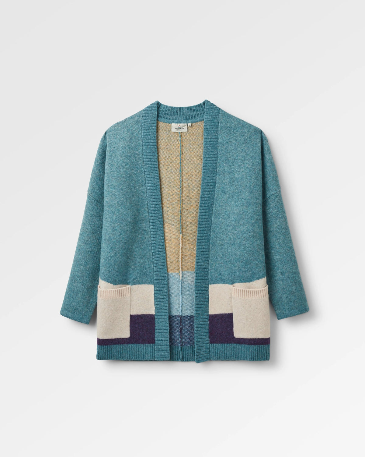 Vista Knitted Cardigan - Arctic - Flatlay