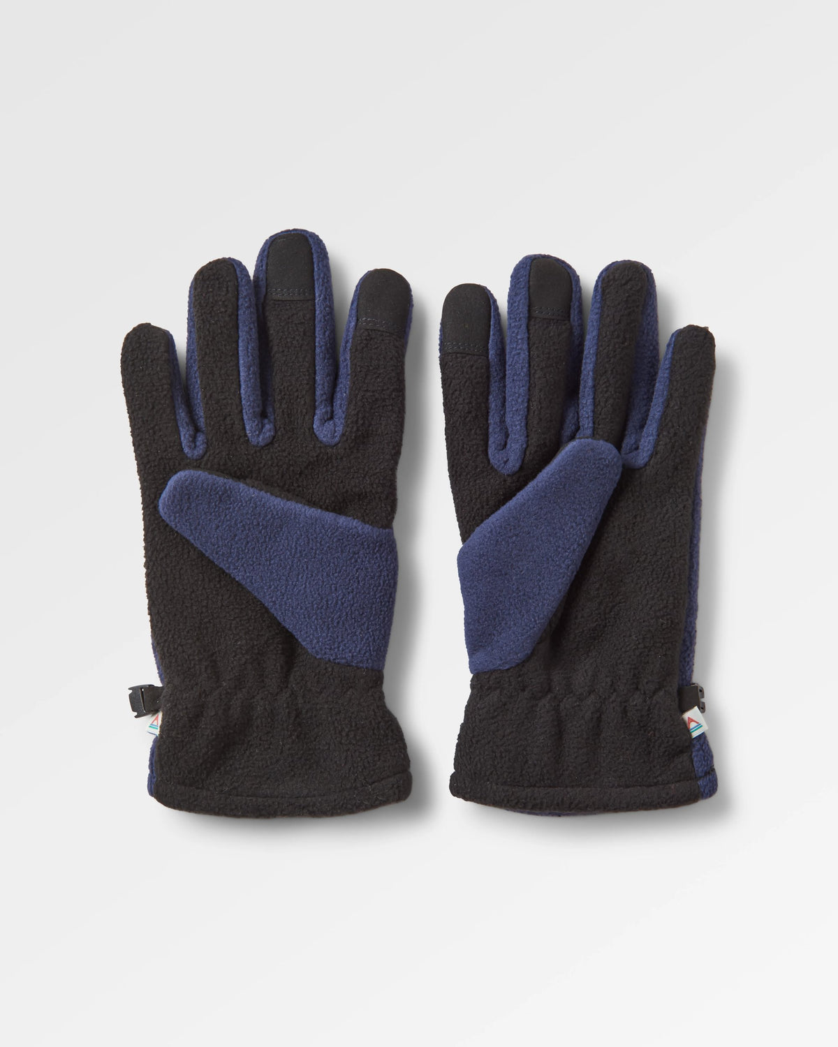 Daytrip Polar Fleece Touch Screen Gloves - Rich Navy - Flatlay
