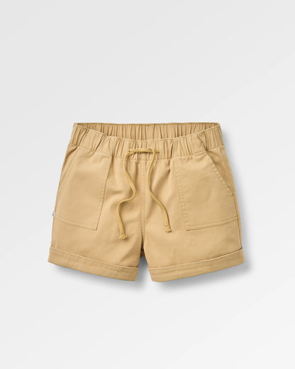 Carriso Cotton Short - Biscuit - Flatlay