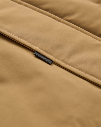 Baltic Insulated Gilet - Caramel/Black - Flatlay