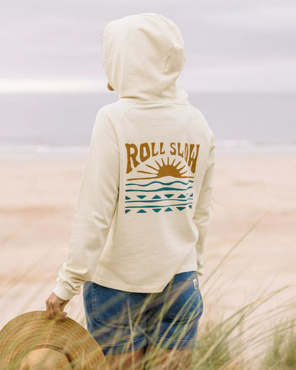 Rolling Slow Hoodie - Pale Yellow - Lifestyle