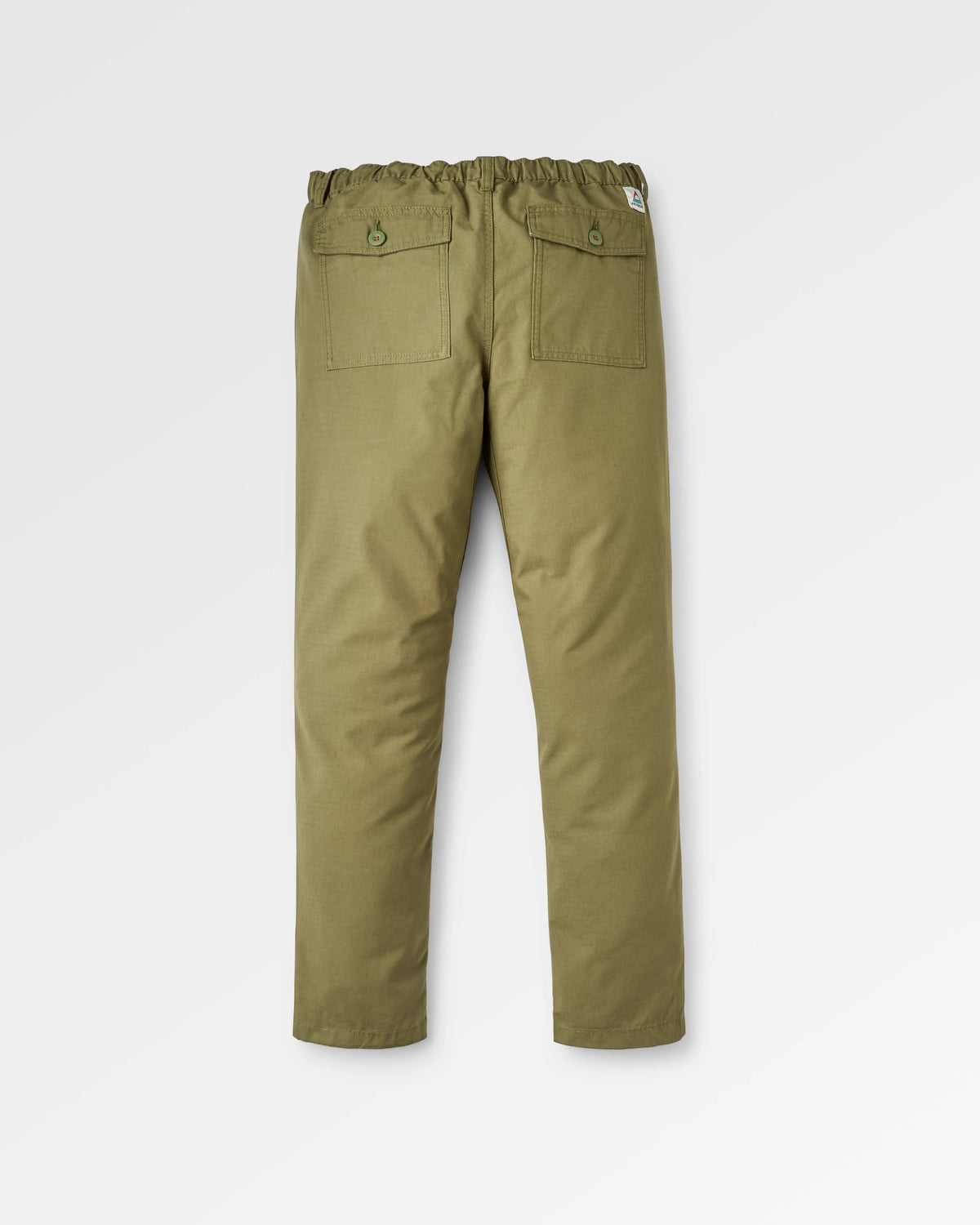 Rif-Raf Cotton Ripstop Trouser - Khaki - Flatlay