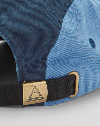 Made To Roam 5 Panel Cap - Charcoal Multi - Flatlay
