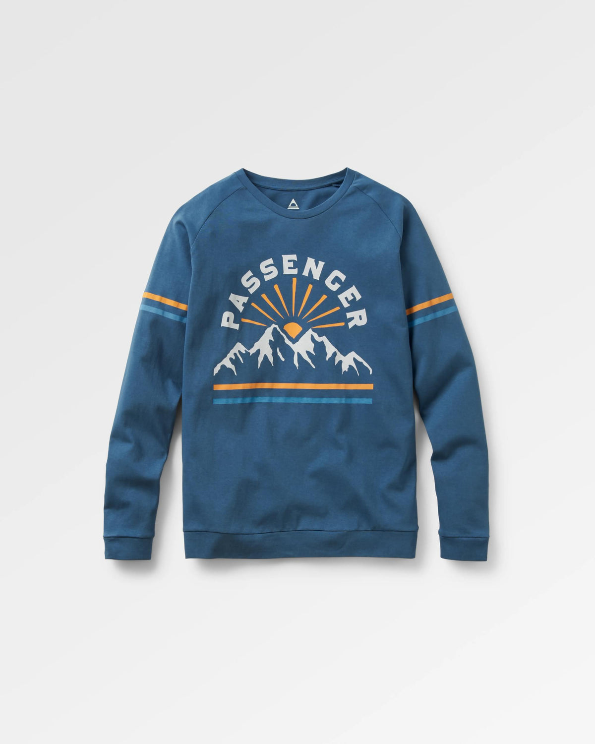 Wander LS T-Shirt - Dark Denim - Flatlay