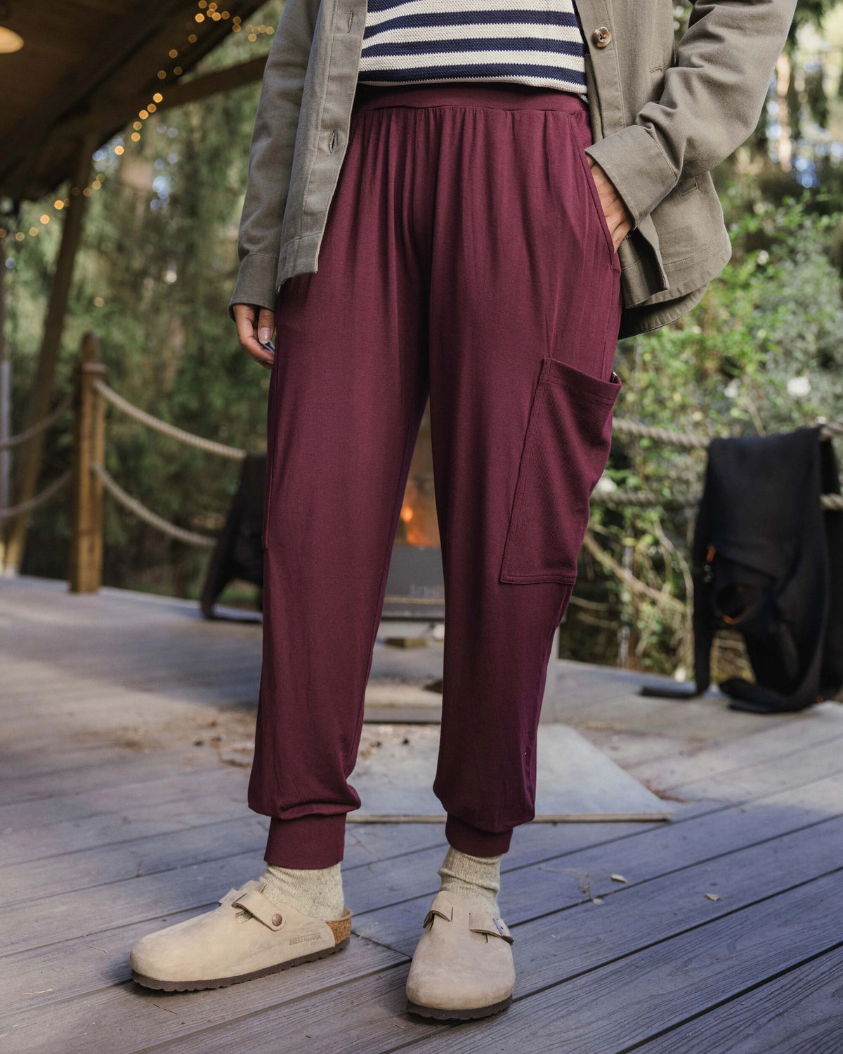 Day Dream Trouser - Fig - Lifestyle