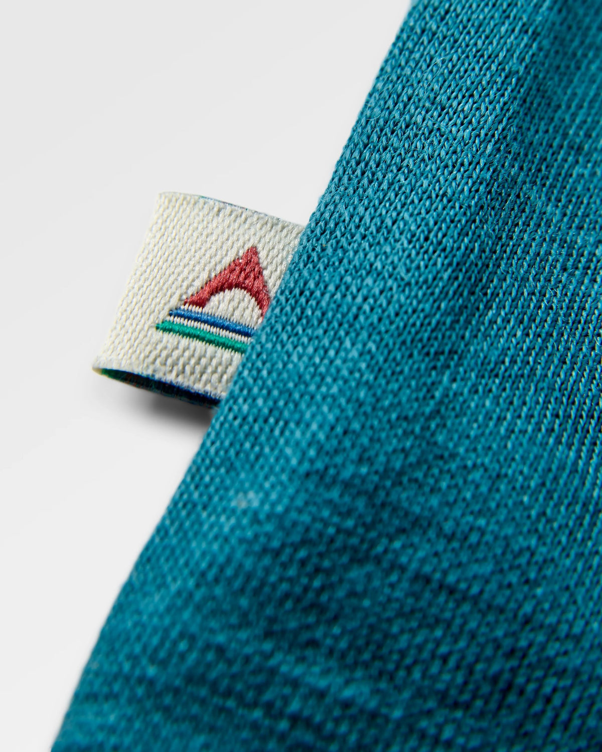 Camp Lost Lightweight Merino Blend T-Shirt - Mediterranean - Flatlay