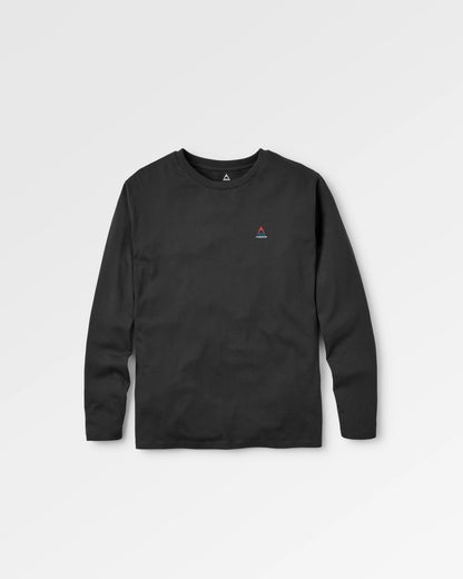 Classic Logo LS T-Shirt - Black - Flatlay