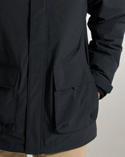 Baltic Insulated Parka - Black - Studio Model