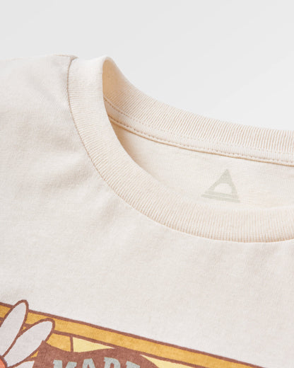Seasonal Oversized T-Shirt - Birch - Flatlay