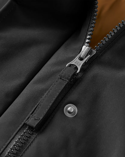 Alaska Insulated Parka - Black - Flatlay