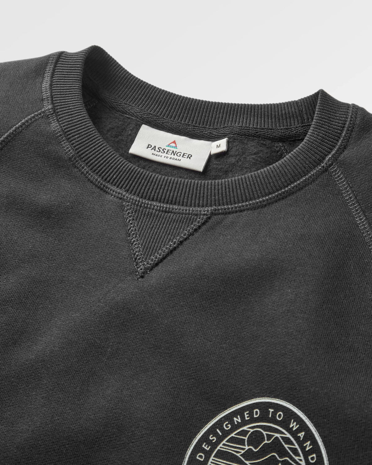 Odyssey Sweatshirt - Black - Flatlay