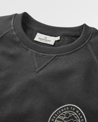 Odyssey Sweatshirt - Black - Flatlay